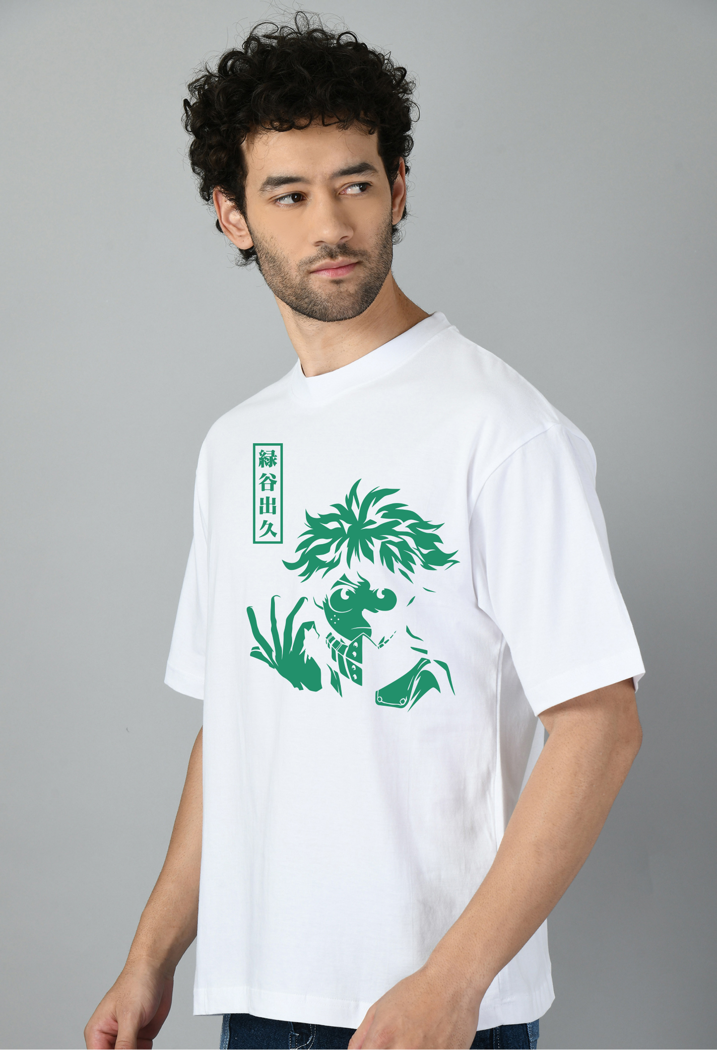 My Hero Academia Printed Oversized Tshirt for Men