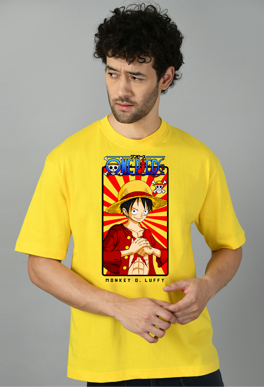 Cartoon Printed Oversized Tshirt for Men