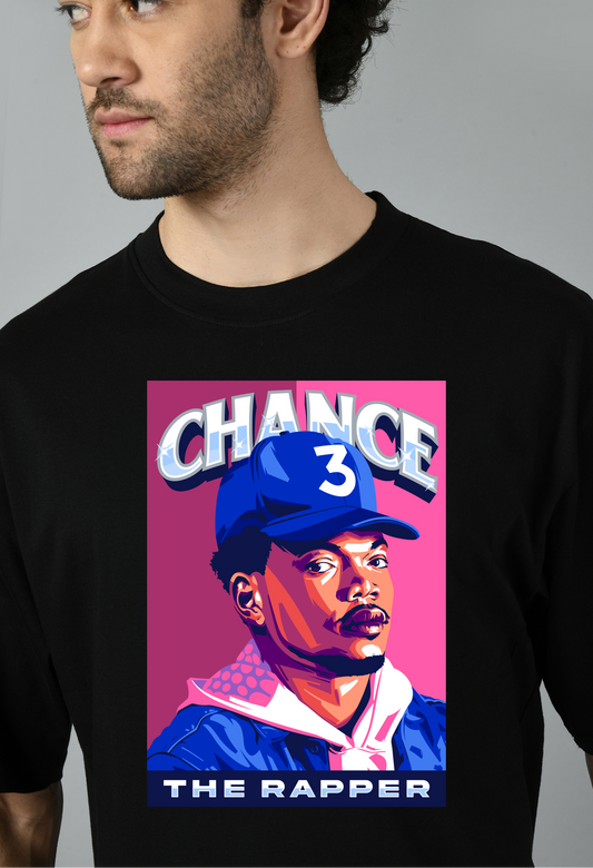 Hip Hop Cartoon Printed Oversized Tshirt for Men