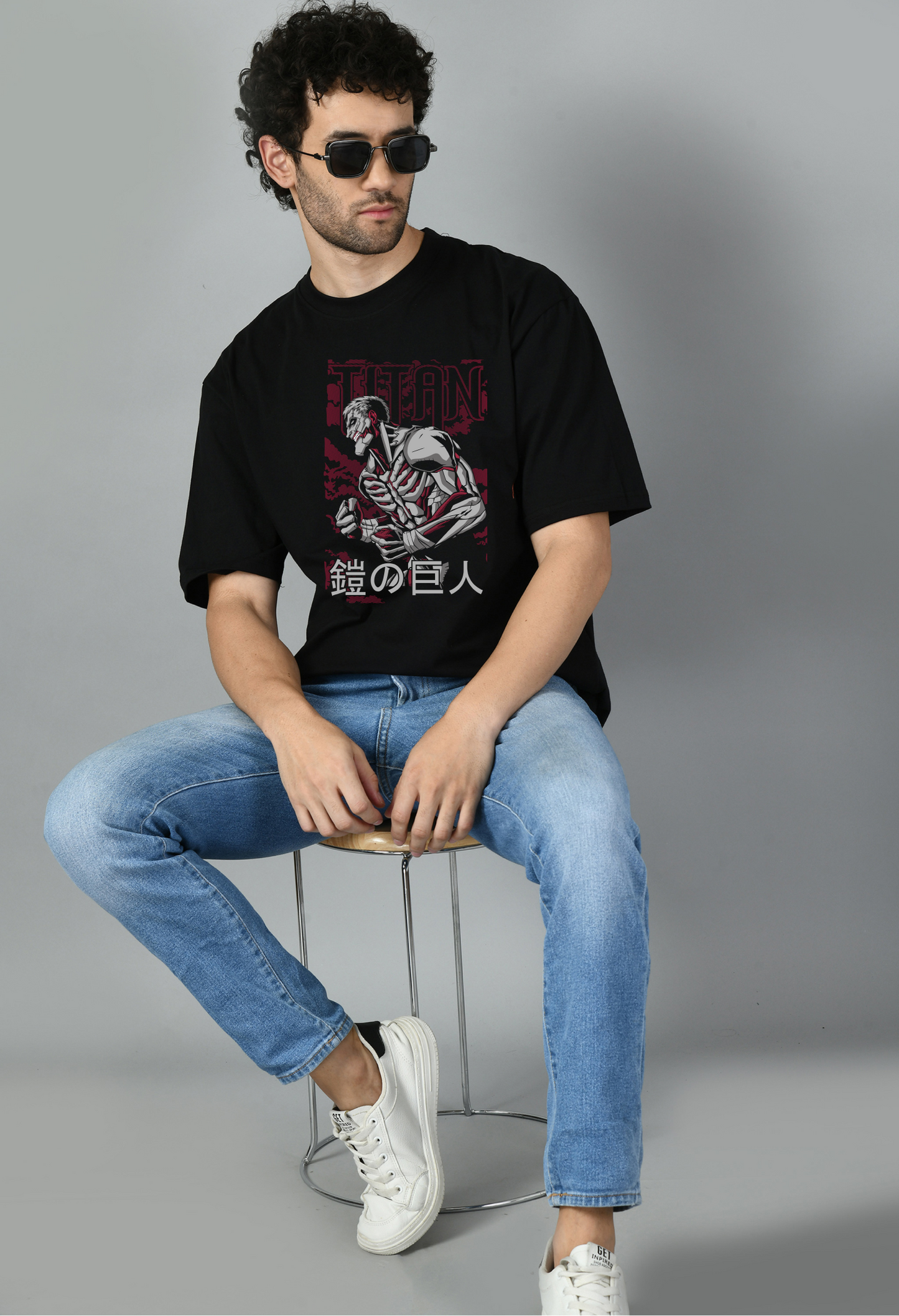 Attack on Titan Oversized Tshirt for Men