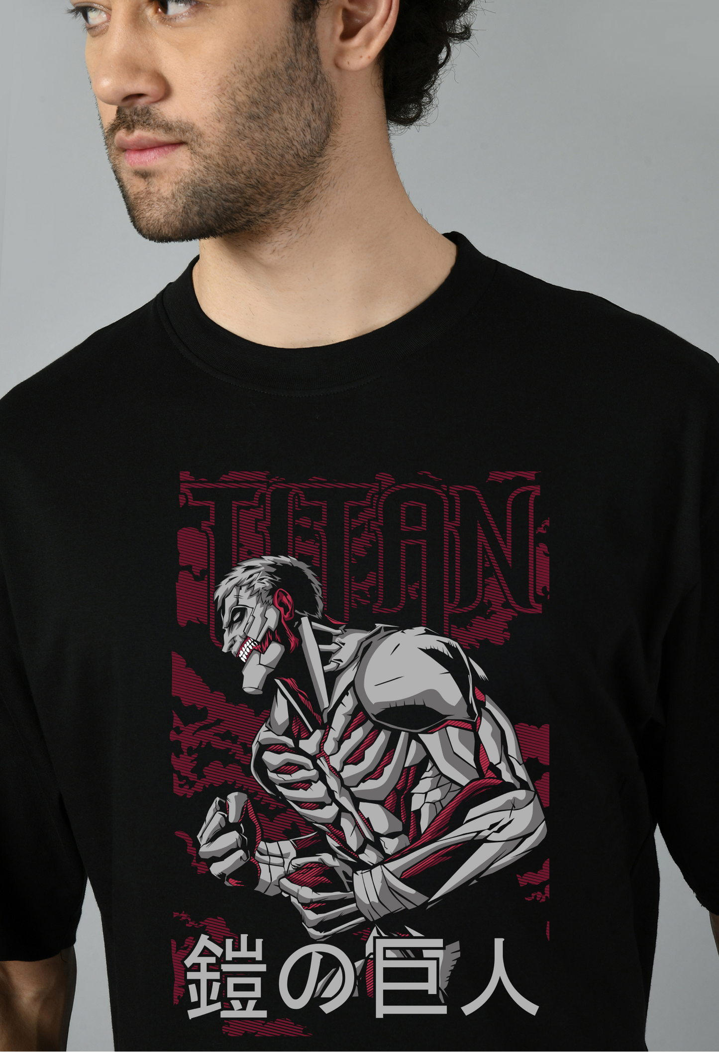 Attack on Titan Oversized Tshirt for Men