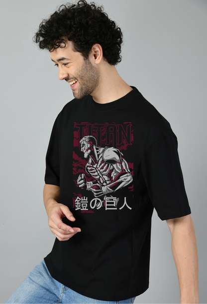 Attack on Titan Oversized Tshirt for Men