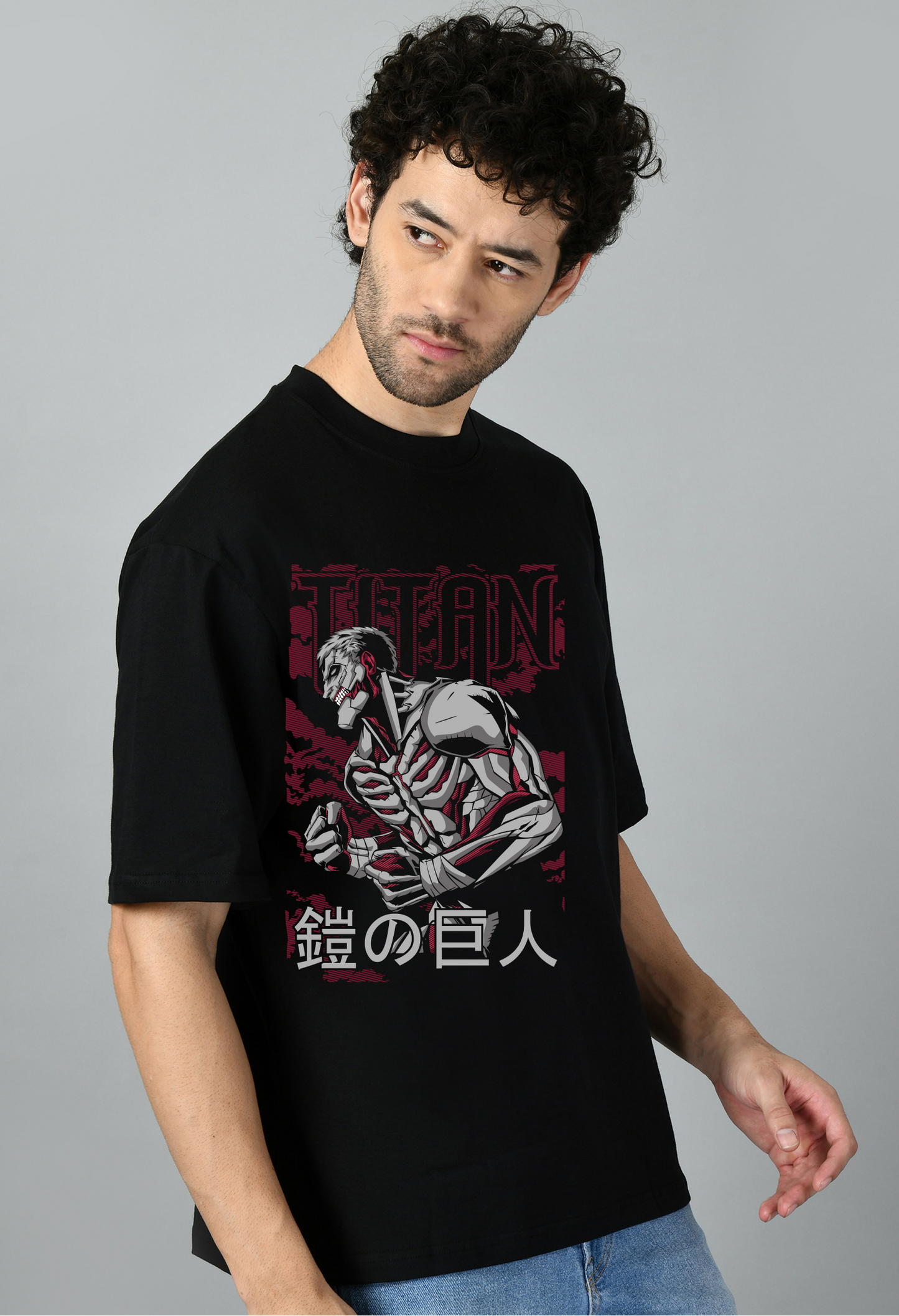 Attack on Titan Oversized Tshirt for Men