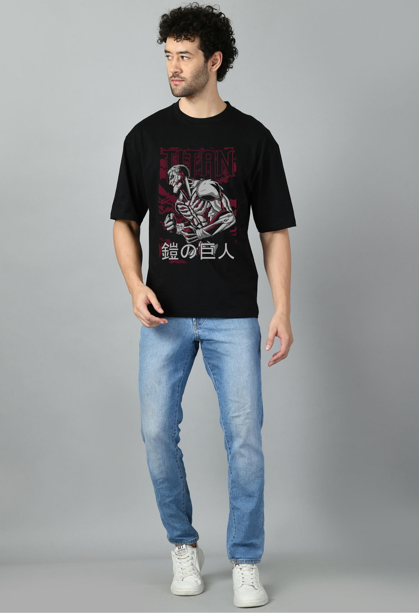 Attack on Titan Oversized Tshirt for Men