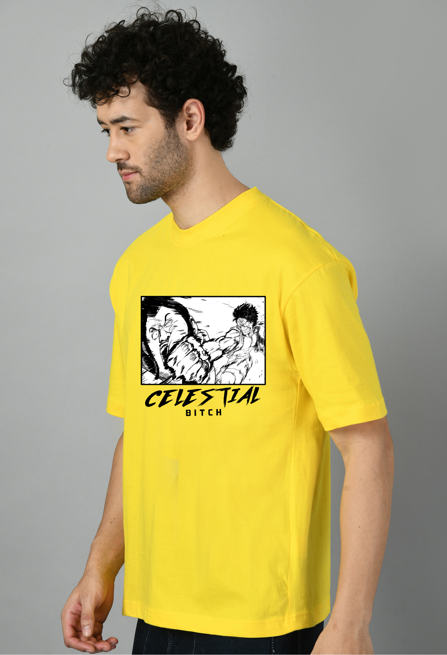 Celestial Anima Oversized Tshirt for Men