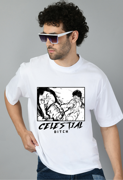 Celestial Anima Oversized Tshirt for Men