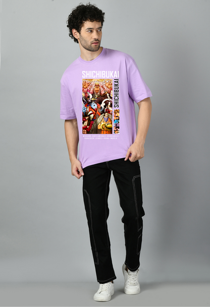 Cartoon Printed Oversized Tshirt for Men