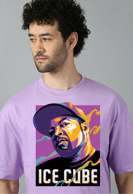 Hip Hop Cartoon Printed Oversized Tshirt for Men