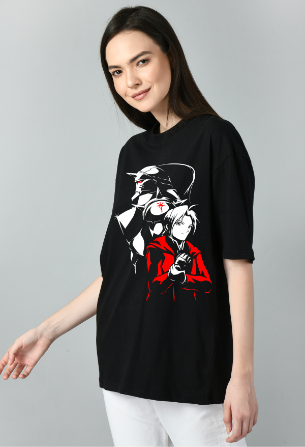 Fullmetal Alchemist Brotherhood Oversized Tshirt for Women