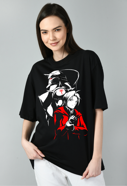 Fullmetal Alchemist Brotherhood Oversized Tshirt for Women