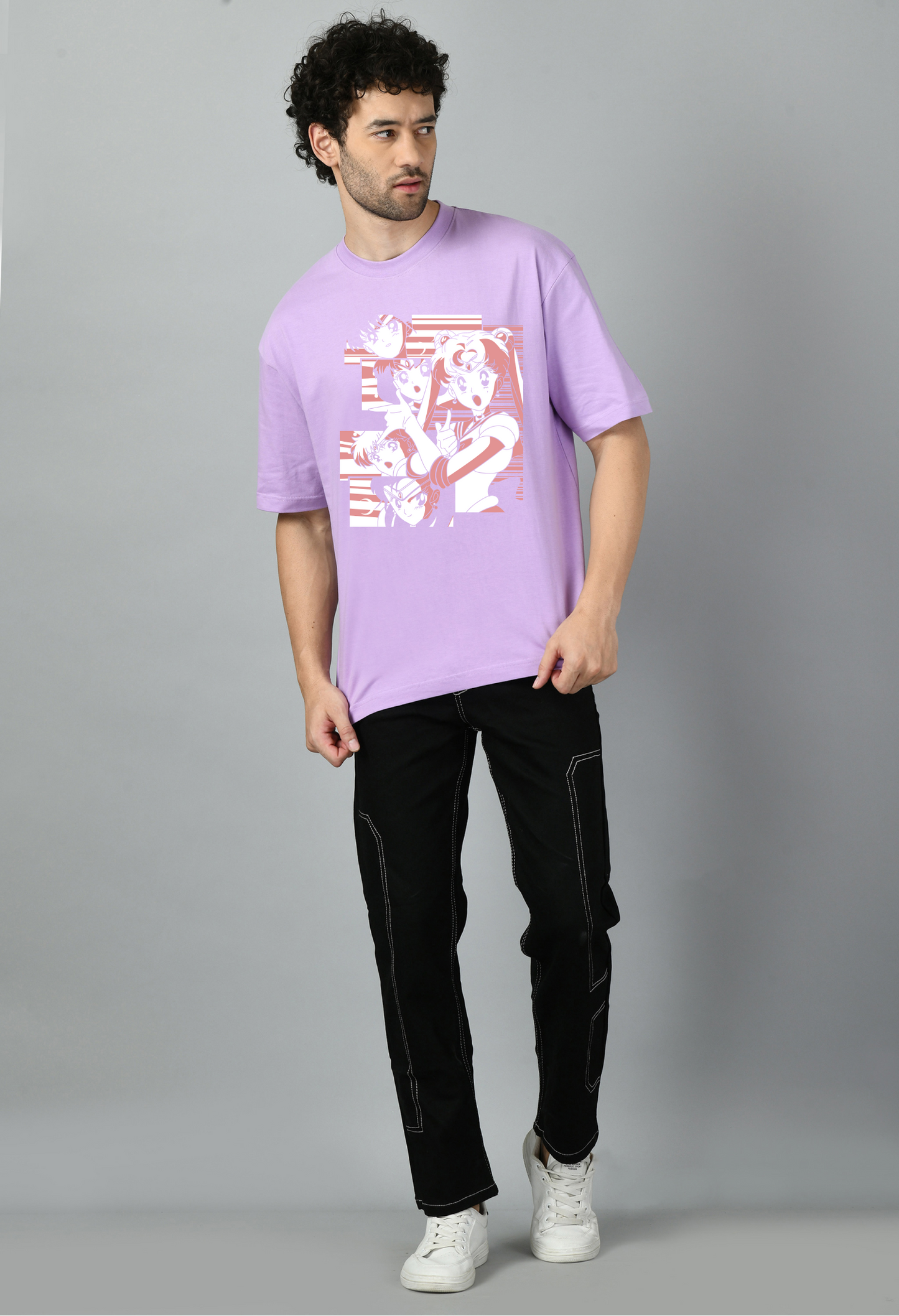 Sailor Moon Oversized Tshirt for Men